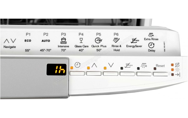 ELECTROLUX ESF2300OW - Panneau de commandes (cr&eacute;dit : Darty)