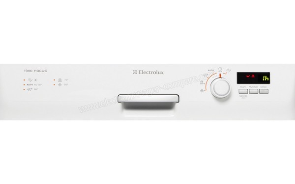 ELECTROLUX ESF65060W - Panneau de commandes (cr&eacute;dit : Boulanger)