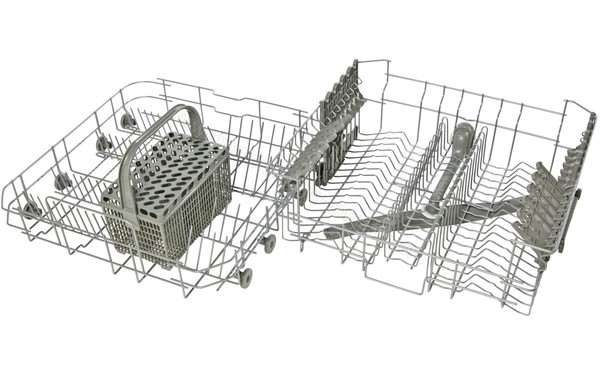 ELECTROLUX ESF65060W - Vue des paniers (cr&eacute;dit : Boulanger)