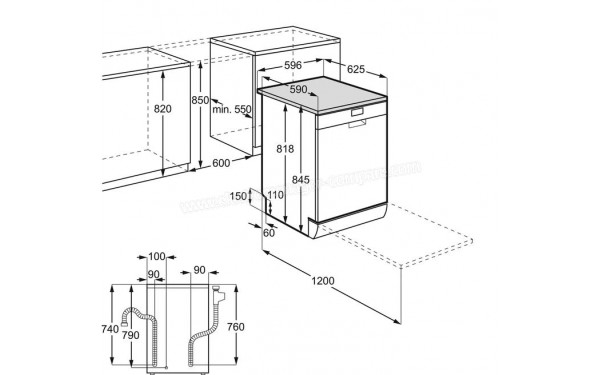 ELECTROLUX ESF9515LOW - Sch&eacute;ma technique