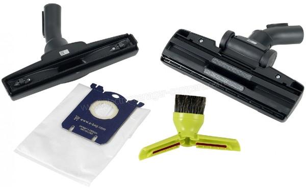 ELECTROLUX ESGREEN - Brosses / Accessoire / Sac (cr&eacute;dit : Darty)