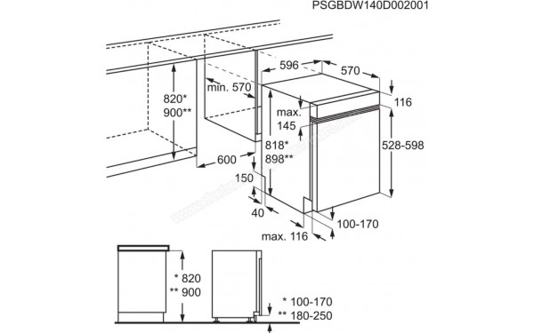 ELECTROLUX ESI5543LOX - Sch&eacute;ma technique