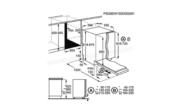 ELECTROLUX ESL5324LO - Sch&eacute;ma technique