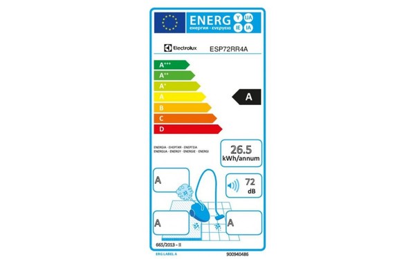 ELECTROLUX ESP72R4ANI - &Eacute;tiquette &eacute;nergie