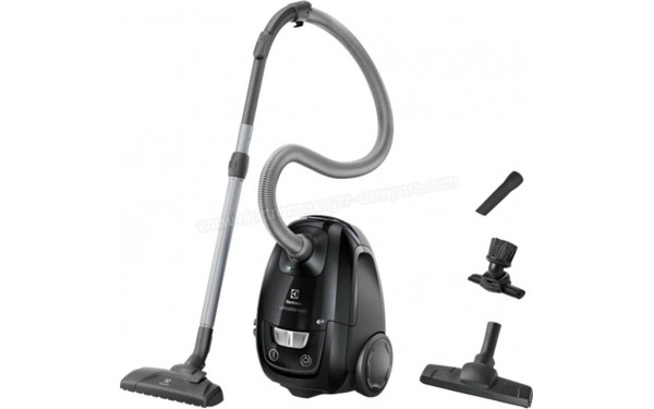 ELECTROLUX EUSC62-EB - Vue 3/4 droite avec accessoires