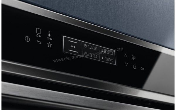 ELECTROLUX EVK8E00X - Panneau des programmes