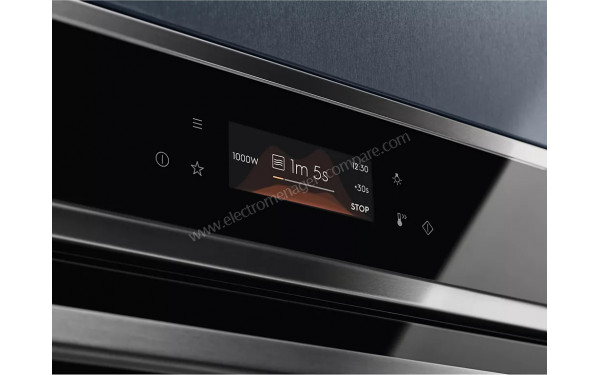 ELECTROLUX EVL8E08X 2025 - Vue des programmes