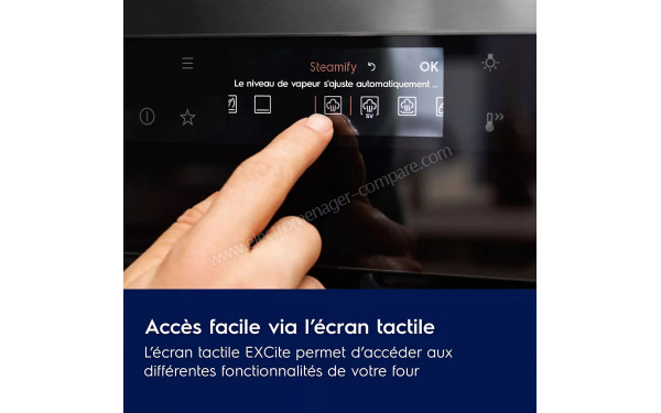ELECTROLUX EVL8E08X 2025 - Ecran tactile