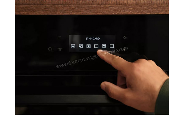 ELECTROLUX EVL8E08X 2025 - Vue des programmes