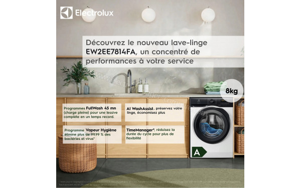 ELECTROLUX EW2EE7814FA - Mise en situation
