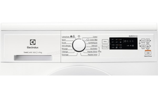 ELECTROLUX EW2F7711WW - Panneau de commandes