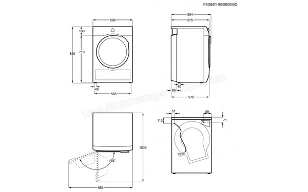 ELECTROLUX EW6C4753CB - Sch&eacute;ma technique