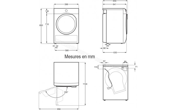 ELECTROLUX EW6C4826CB - Sch&eacute;ma technique