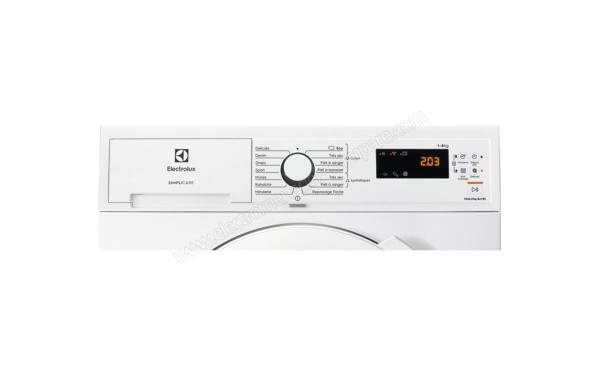 ELECTROLUX EW6C4853SC - Panneau de commandes
