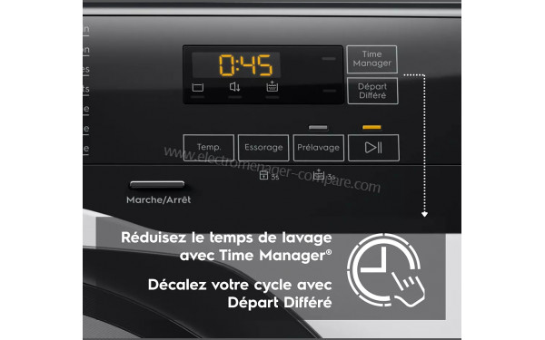 ELECTROLUX EW6EE1041AB - Time Manager pour r&eacute;duire le temps de lavage