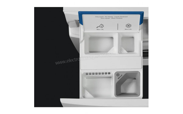ELECTROLUX EW6F1408AR - Zoom sur le tiroir lessiviel