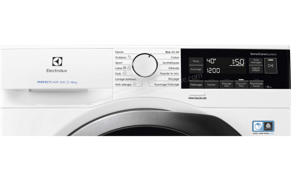 ELECTROLUX EW6F3112RC - Panneau de commandes