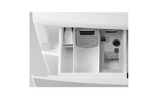 ELECTROLUX EW6F4805AW - Zoom sur le tiroir lessiviel