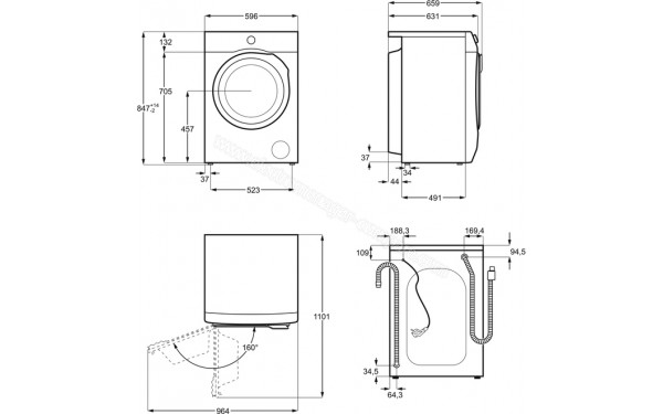 ELECTROLUX EW6F5142PS - Sch&eacute;ma technique