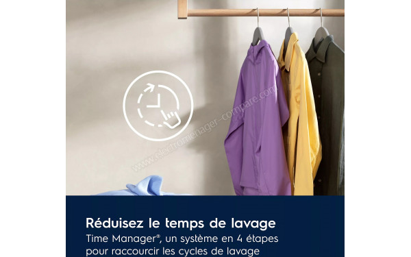 ELECTROLUX EW6FI22914DG - Syst&egrave;me Time Manager pour r&eacute;duire le temps de lavage