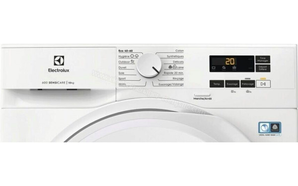 ELECTROLUX EW6FI5120WA - Panneau de commandes