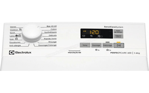 ELECTROLUX EW6T5136DC - Panneau de commandes