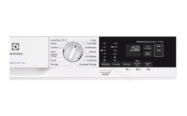 ELECTROLUX EW7F1475BI - Panneau de commandes
