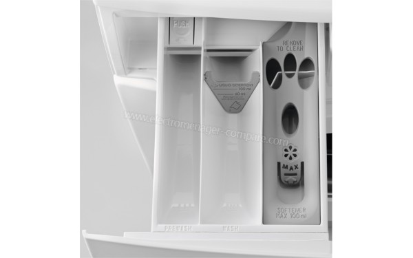 ELECTROLUX EW7F1483BI - Vue du bac &agrave; lessive
