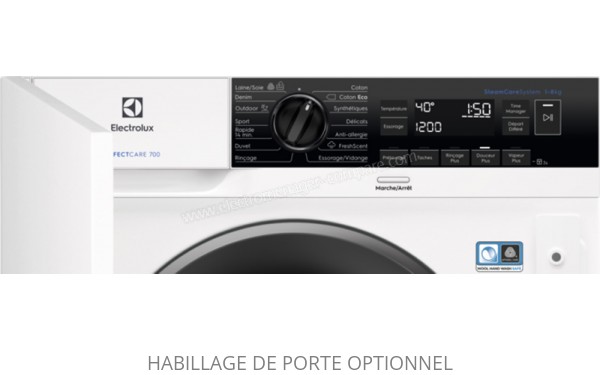 ELECTROLUX EW7F1483BI - Panneau de commandes