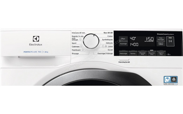 ELECTROLUX EW7F8433OP - Panneau de commandes