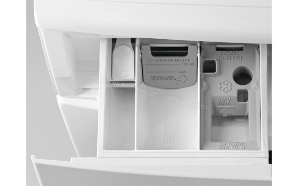 ELECTROLUX EW7F8433OP - Zoom sur le tiroir lessiviel