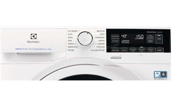 ELECTROLUX EW7F9493OP - Panneau de commandes