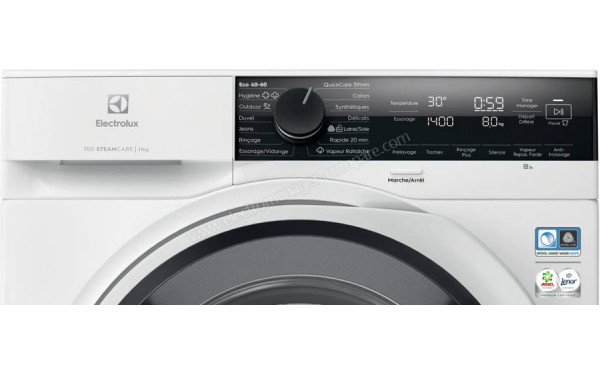 ELECTROLUX EW7FI1114DG - Panneau de commandes
