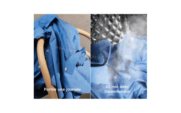 ELECTROLUX EW7FI1114DG - Programme vapeur SteamRefresh