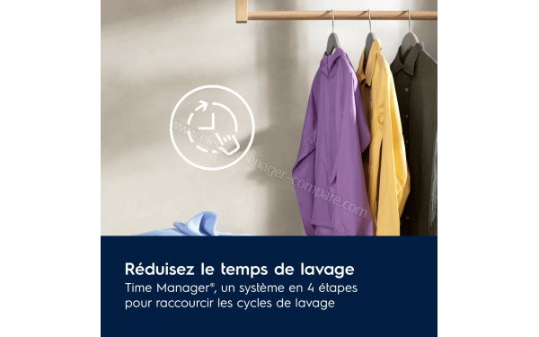 ELECTROLUX EW7FI1114DG - Time Manager pour r&eacute;duire le temps de lavage