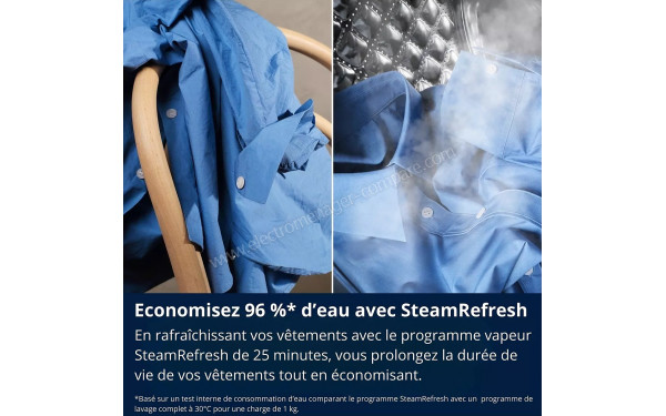 ELECTROLUX EW7FI1411DG - Programme SteamRefresh