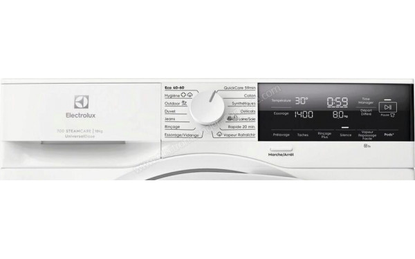 ELECTROLUX EW7FI3016AV - Panneau de commandes