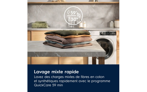 ELECTROLUX EW7FI3016AV - Lavage mixte rapide