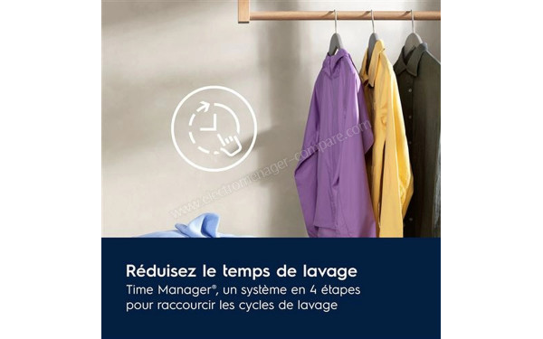 ELECTROLUX EW7FI3942B - Time Manager pour r&eacute;duire le temps de lavage
