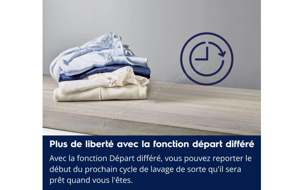 ELECTROLUX EW7FI494AD - Fonction d&eacute;part diff&eacute;r&eacute;