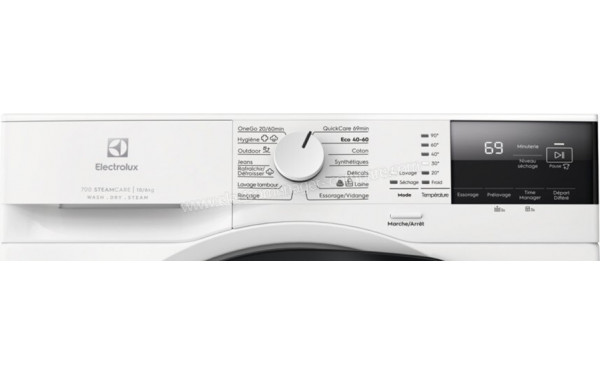 ELECTROLUX EW7IW2066BG - Panneau de commandes