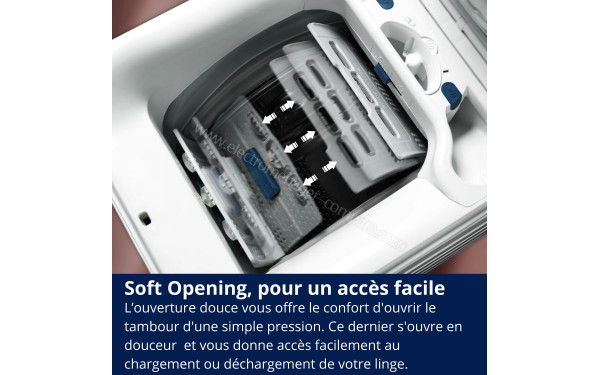 ELECTROLUX EW7T1368DA - Ouverture douce avec Soft Opening