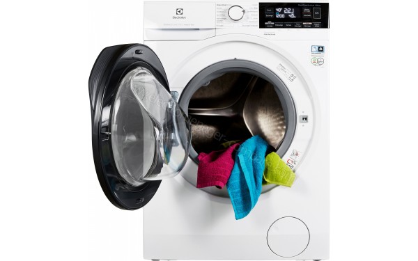 ELECTROLUX EW7W3930SP 2018 - Vue de face hublot ouvert (cr&eacute;dit : Boulanger)