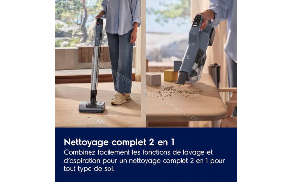 ELECTROLUX EW82U1DB - Nettoyage complet 2 en 1