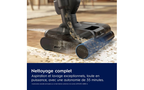 ELECTROLUX EW82U2DB - Aspiration et lavage