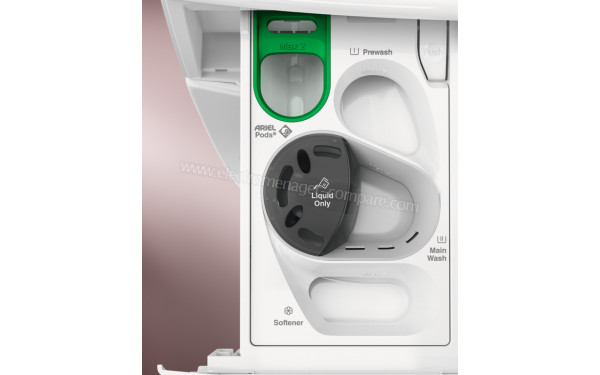 ELECTROLUX EW8F1625RV - Zoom sur le tiroir lessiviel