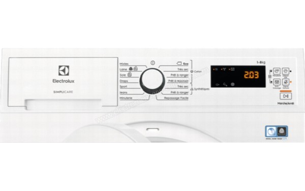 ELECTROLUX EW8H4823SC - Panneau de commandes