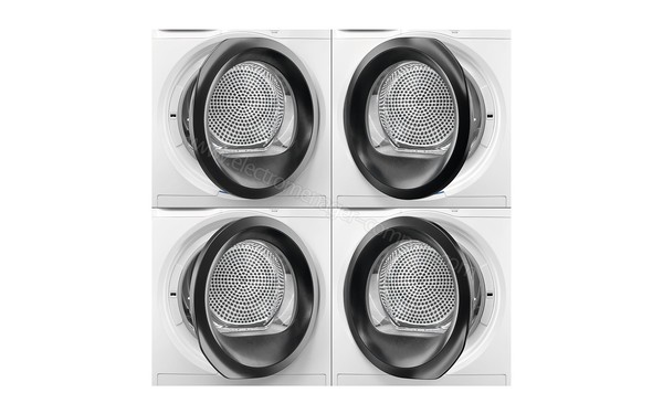 ELECTROLUX EW8H4840SP - 4 positions de hublot possibles