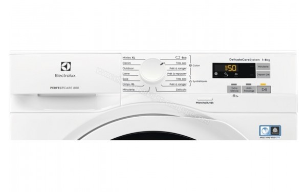 ELECTROLUX EW8H5842GB - Panneau de commandes (cr&eacute;dit : Darty)