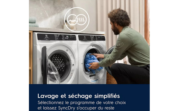 ELECTROLUX EW8HI595BG - Mise en situation